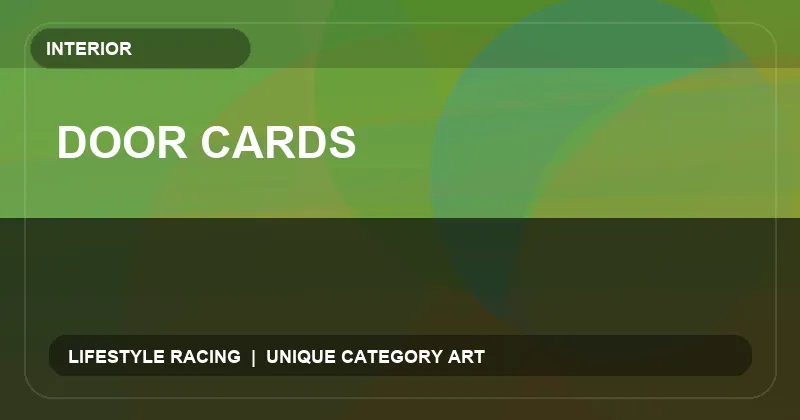 Door Cards